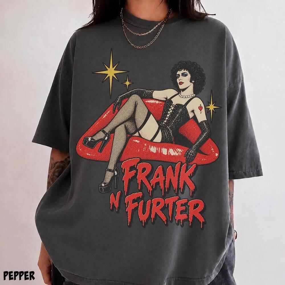 Frank N Furter Tshirt, Tim Curry Shirt, Rocky Horror Picture Show Tee